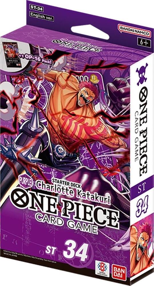 One Piece Card Game: Starter Deck PURPLE Charlotte Katakuri [ST-34]