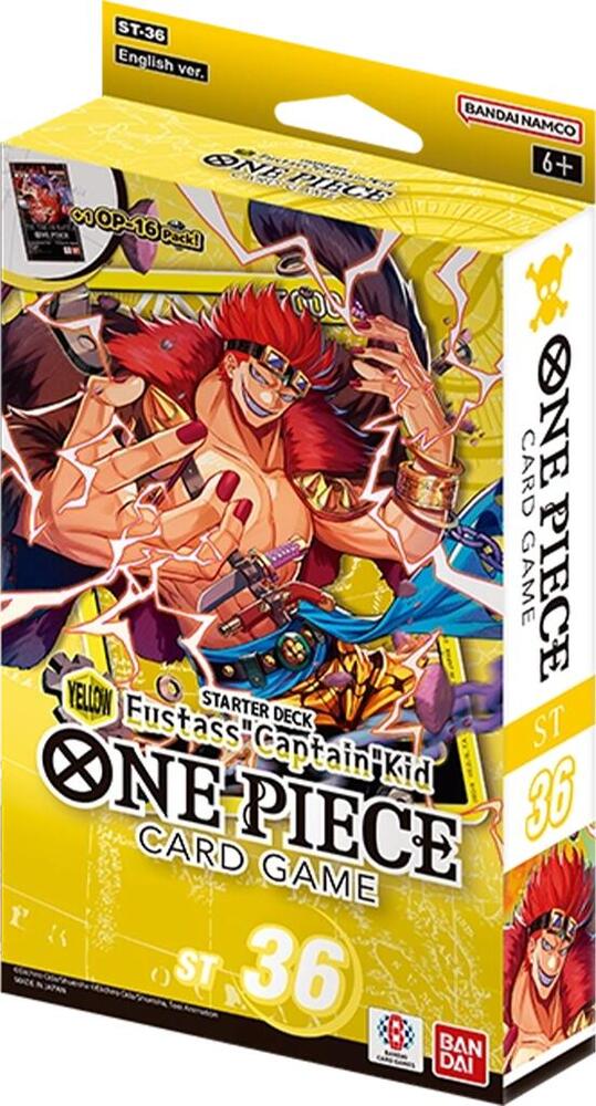 One Piece Card Game: Starter Deck YELLOW Eustass"Captain"Kid [ST-36]