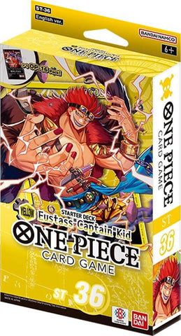 One Piece Card Game: Starter Deck YELLOW Eustass"Captain"Kid [ST-36]