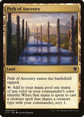 JAPANESE Path of Ancestry [Commander 2017]