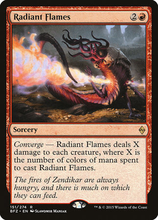 S-CHINESE Radiant Flames [Battle for Zendikar]