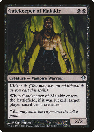 S-CHINESE Gatekeeper of Malakir [Zendikar]