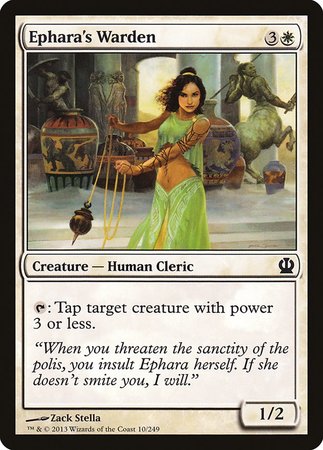 PORTUGUESE Ephara's Warden [Theros]