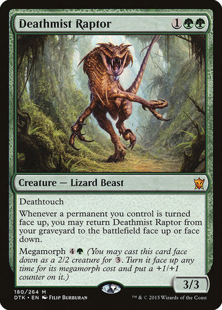 S-CHINESE Deathmist Raptor [Dragons of Tarkir]