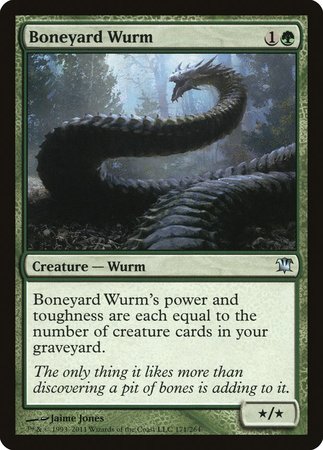 GERMAN Boneyard Wurm [Innistrad]
