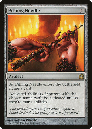 S-CHINESE Pithing Needle [Return to Ravnica]