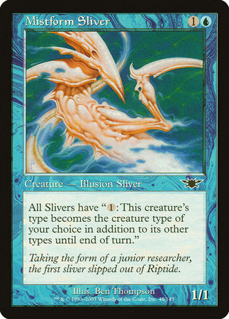 PORTUGUESE Mistform Sliver [Legions]