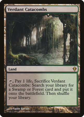 JAPANESE GERMAN Verdant Catacombs [Zendikar]