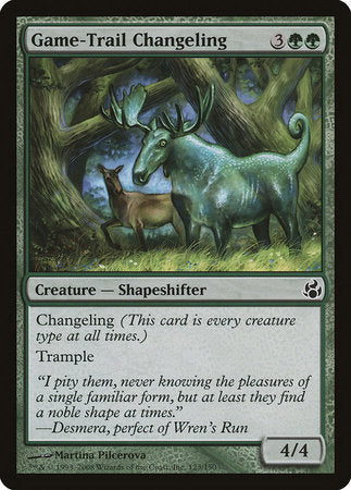 ITALIAN Game-Trail Changeling [Morningtide]