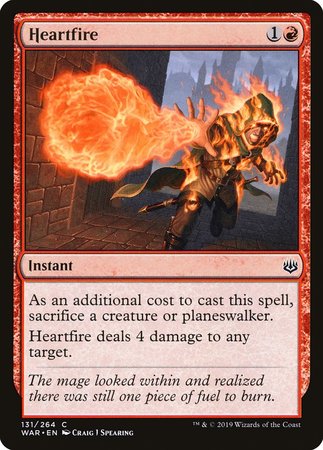 JAPANESE Heartfire [War of the Spark]