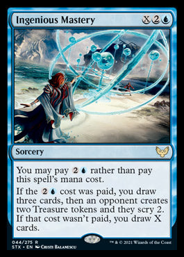 JAPANESE Ingenious Mastery [Strixhaven: School of Mages]