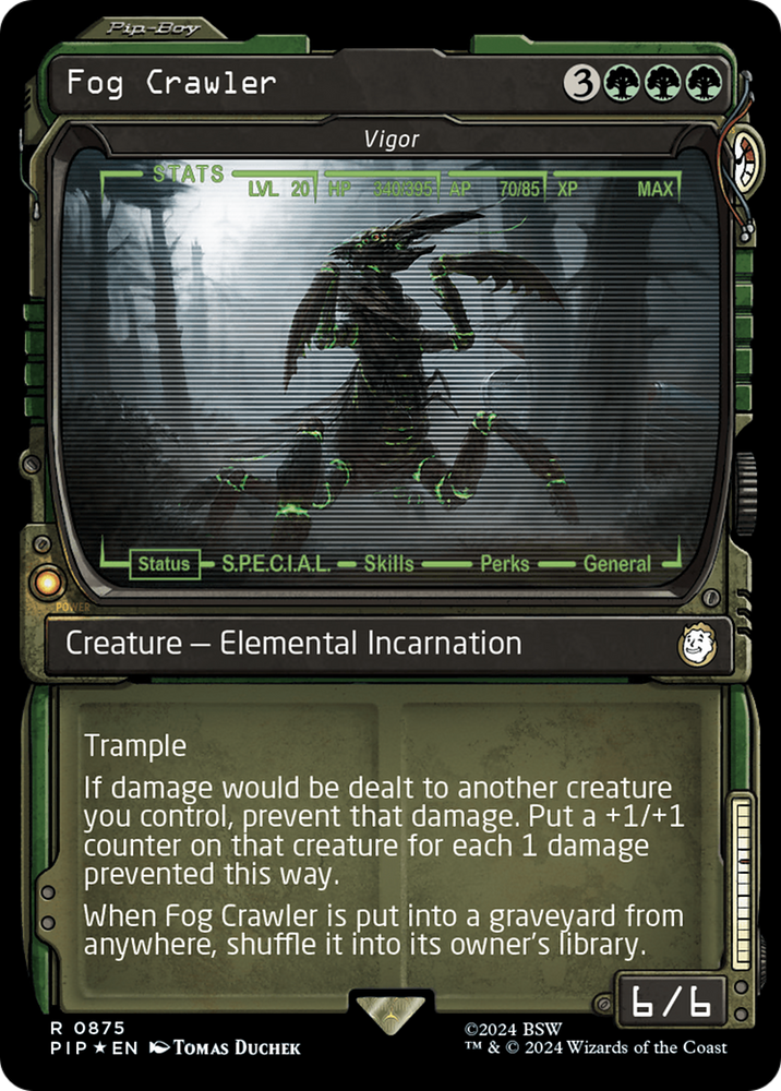 Fog Crawler (Showcase) (Surge Foil) [Fallout]
