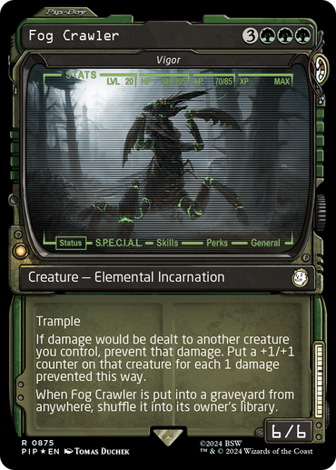 Fog Crawler (Showcase) (Surge Foil) [Fallout]
