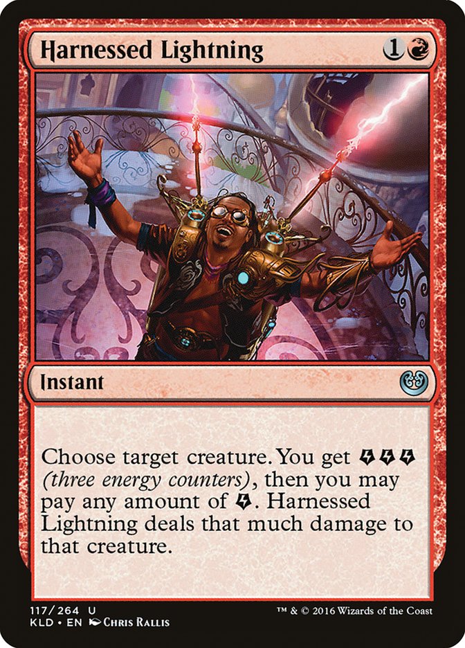 GERMAN Harnessed Lightning [Kaladesh]