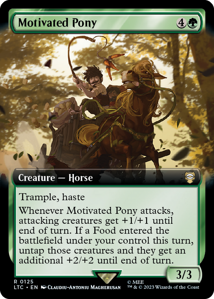 Motivated Pony (Extended Art) [The Lord of the Rings: Tales of Middle-Earth Commander]