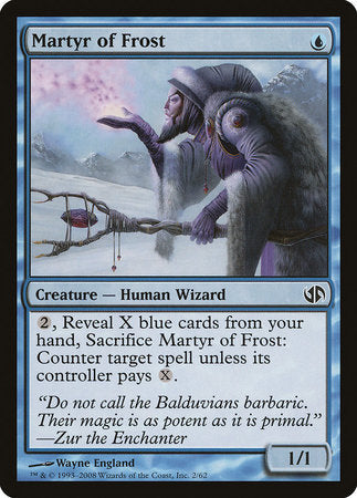 JAPANESE Martyr of Frost [Duel Decks: Jace vs. Chandra]