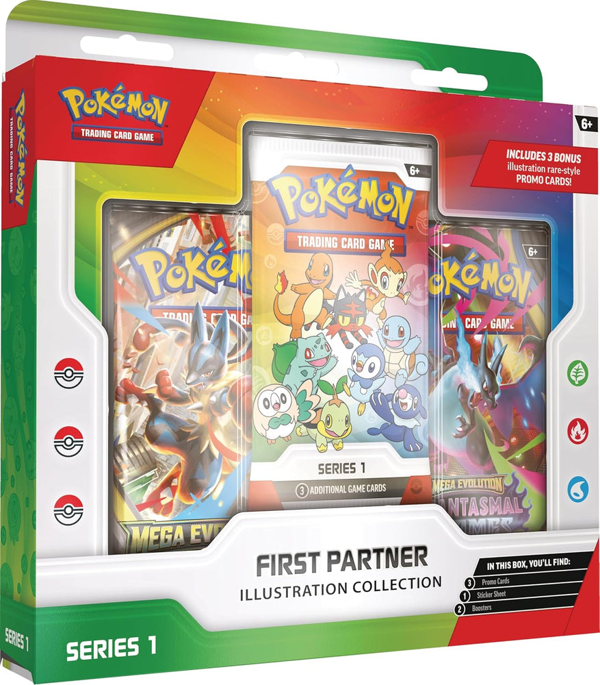 Pokemon: First Partner Illustration Collection - Series 1