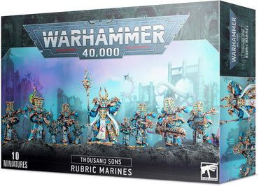 Games Workshop - Warhammer 40,000 - Thousand Sons Rubric Marines