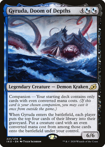 JAPANESE Gyruda, Doom of Depths [Ikoria: Lair of Behemoths]