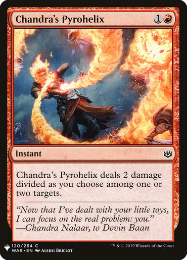 Chandra's Pyrohelix [Mystery Booster]