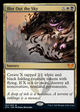 JAPANESE Blot Out the Sky [Strixhaven: School of Mages]