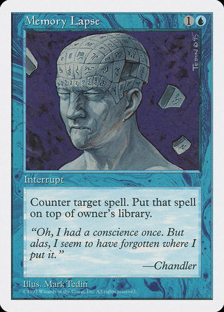 PORTUGUESE Memory Lapse [Fifth Edition]