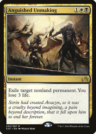 JAPANESE Anguished Unmaking [Shadows over Innistrad]
