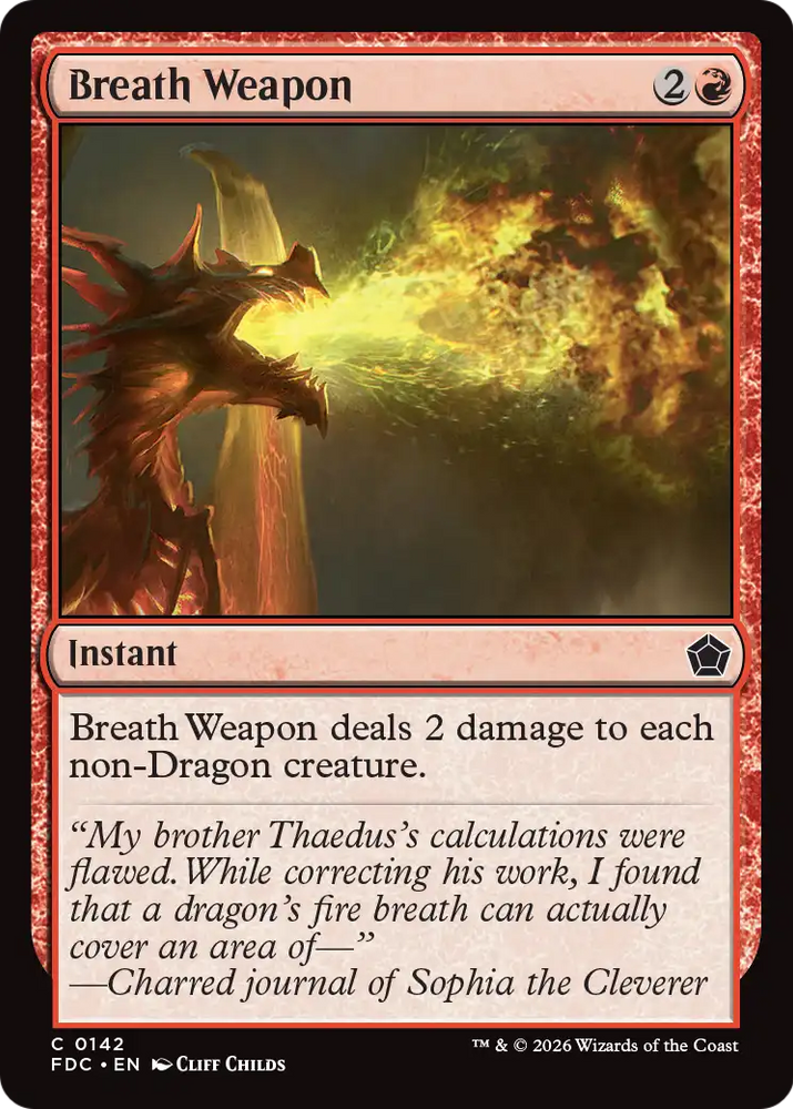 Breath Weapon [Foundations Commander]