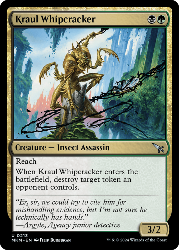 Kraul Whipcracker (Brown) [Murders at Karlov Manor]
