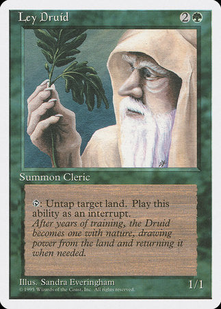 ITALIAN Ley Druid [Fourth Edition]