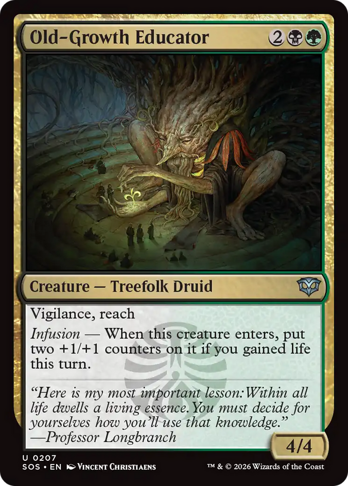 Old-Growth Educator [Secrets of Strixhaven]