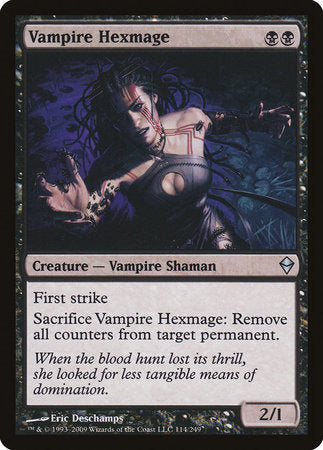 SIGNED Vampire Hexmage [Zendikar]