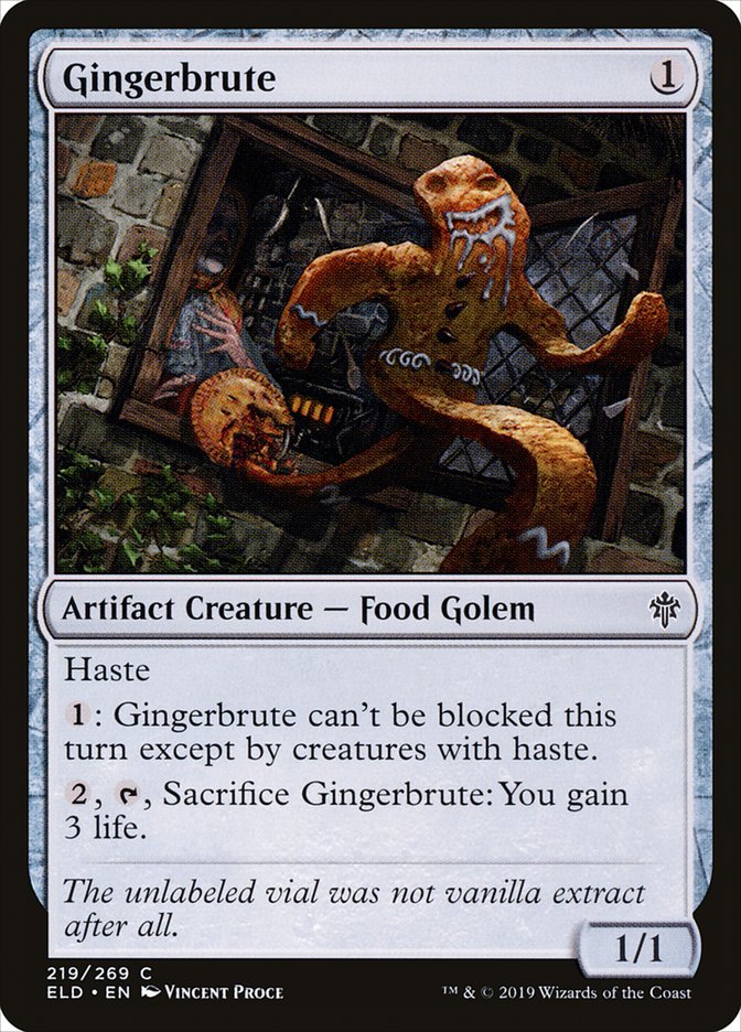 PORTUGUESE Gingerbrute [Throne of Eldraine]