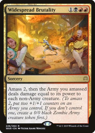 JAPANESE Widespread Brutality [War of the Spark]