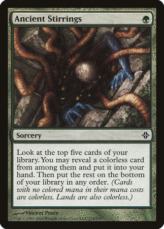 JAPANESE Ancient Stirrings [Rise of the Eldrazi]