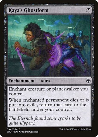 JAPANESE Kaya's Ghostform [War of the Spark]