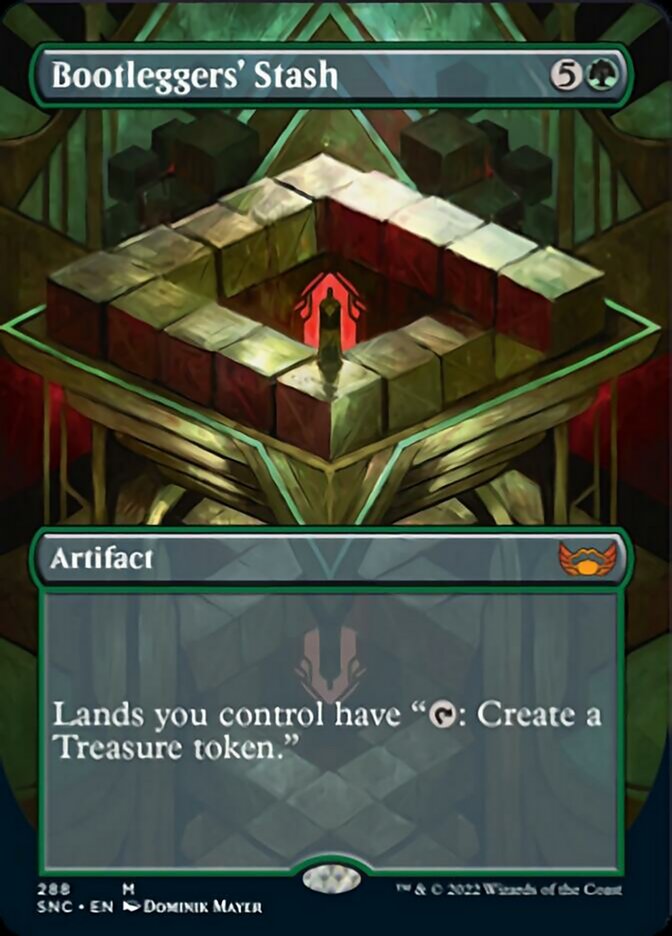 JAPANESE Bootleggers' Stash (Borderless Alternate Art) [Streets of New Capenna]