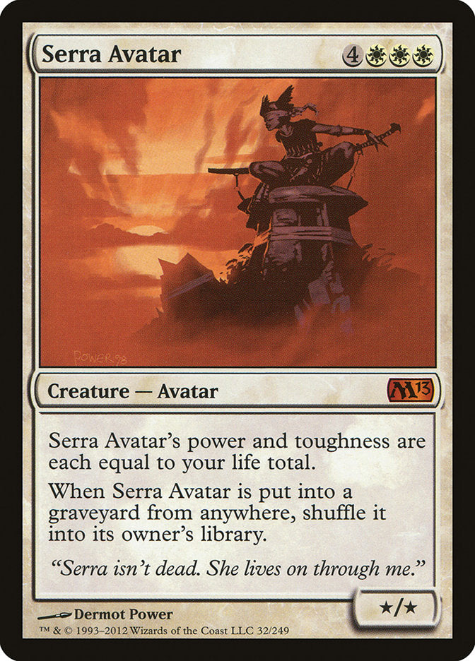 PORTUGUESE Serra Avatar [Magic 2013]