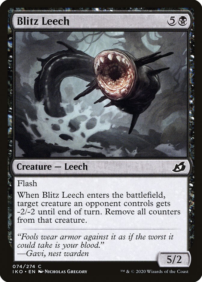 JAPANESE Blitz Leech [Ikoria: Lair of Behemoths]