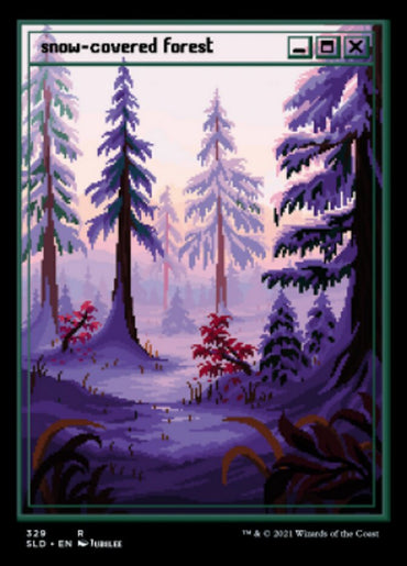 Snow-Covered Forest (329) [Secret Lair Drop Series]