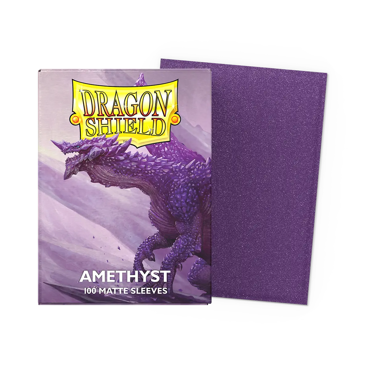 Dragon Shield Matte Sleeve - Amethyst 100ct