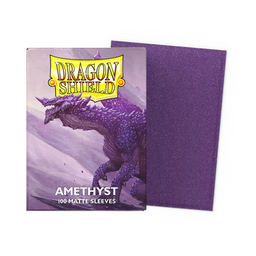 Dragon Shield Matte Sleeve - Amethyst 100ct