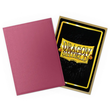 Dragon Shield Dual Matte Sleeve - Pomegranate & Gold 100ct