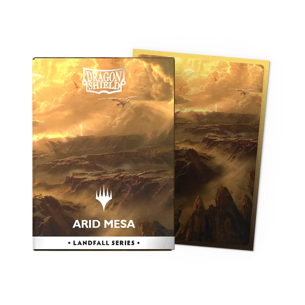 Dragon Shield Dual Matte Sleeve - Landfall Series - Arid Mesa 100ct