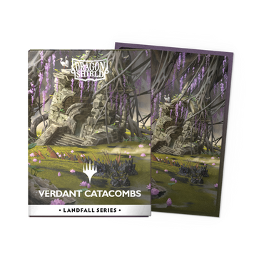 Dragon Shield Dual Matte Sleeve - Landfall Series - Verdant Catacombs 100ct