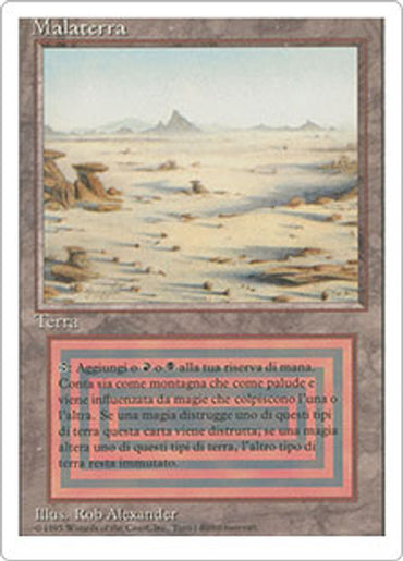 ITALIAN Badlands [Revised Edition (Foreign White Border)]