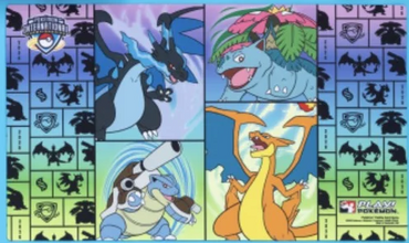 Mega Evolutions Starters - Pokemon Center Exclusive - Pokémon EUIC 202 Mega Evolutions Starters - Pokemon Center Exclusive - Pokémon EUIC 202