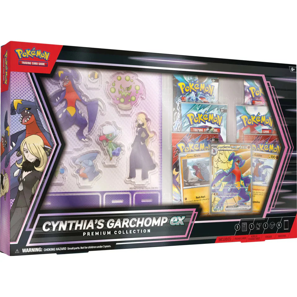 Pokemon: "Cynthia's Garchomp ex Premium Collection"