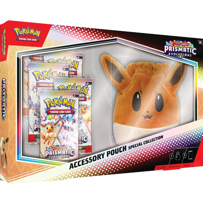 Pokemon: Scarlet & Violet - Prismatic Evolutions: "Accessory Pouch Special Collection"