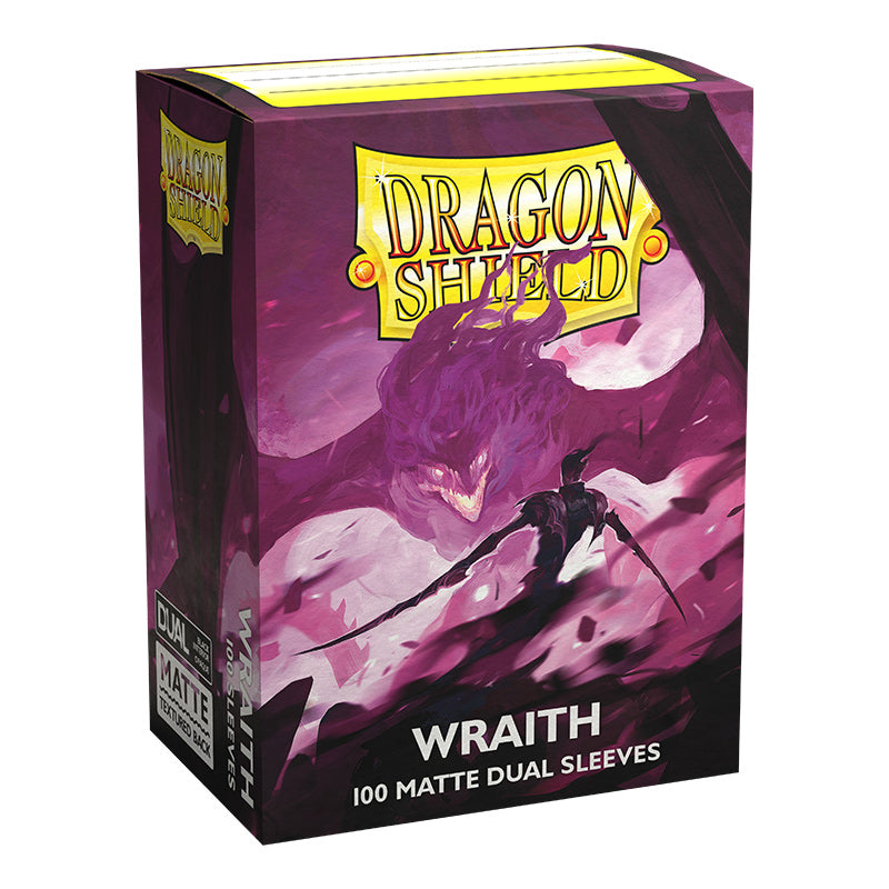 Dragon Shield Dual Matte Sleeve - Wraith 100ct